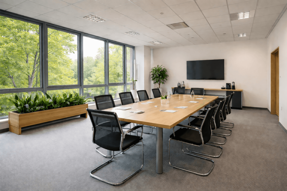 Unser Besprechungsraum in Mönchengladbach